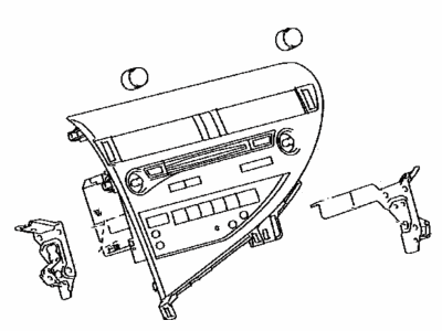 Lexus 86804-48121 Cover Sub-Assembly, Navigation