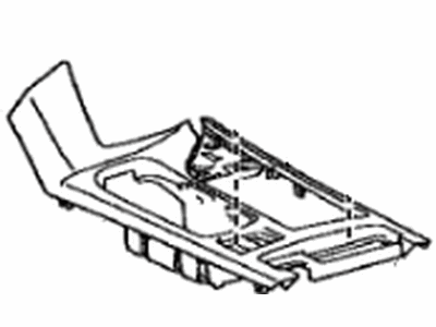 Lexus 58821-48110-E0 Panel, Console, Upper