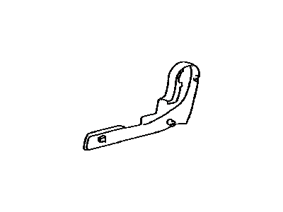 Lexus 71825-48060-C0 Moulding, Rear Seat Cushion, RH