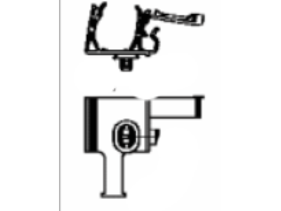 Lexus 82711-60600 Clamp, Wiring Harness