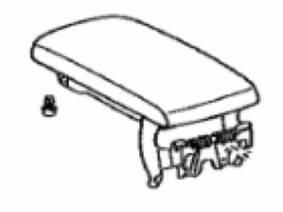 Lexus 58905-06390-A0 Door Sub-Assembly, Console