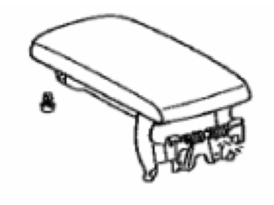 Lexus 58905-06390-B0 Door Sub-Assembly, Console