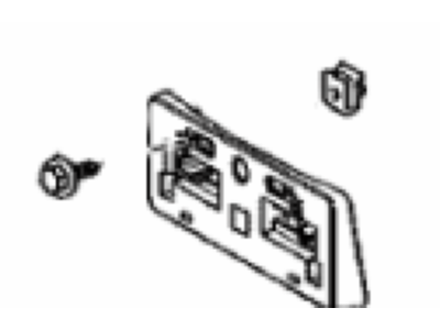 Lexus 52114-0E190 Front Bumper Extension Bracket