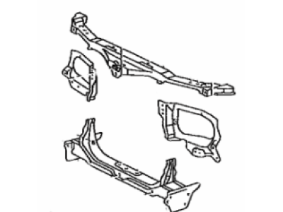 Lexus 53201-50040 Support Sub-Assy, Radiator