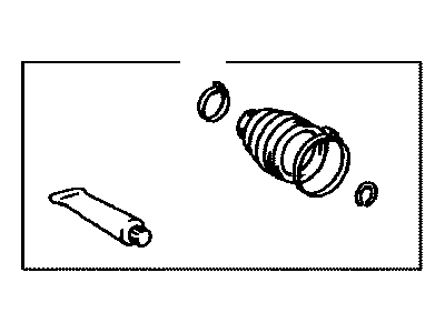 Lexus 04438-08010 Boot Kit, INBOARD Joint