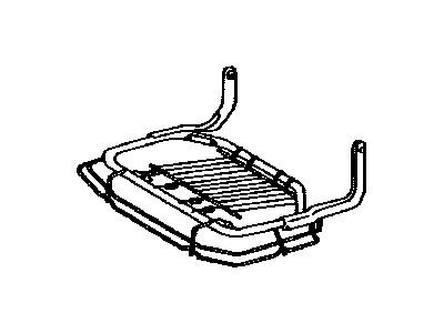 Lexus 71660-48010 Frame Sub-Assy, Rear Seat Cushion, LH