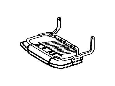 Lexus 71660-48040 Frame Sub-Assy, Rear Seat Cushion, LH