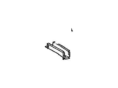 Lexus 57459-48010 Member, Front Floor Cross, NO.2