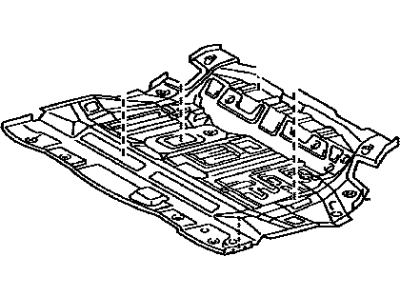 Lexus RX400h Floor Pan - 58211-48910