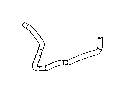 Lexus G1271-48010 Hose, Motor Cooling, NO.1