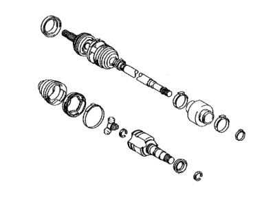 Lexus CT200h Axle Shaft - 43410-47030