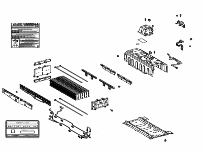 2016 Lexus ES300h Car Batteries - G9510-62010