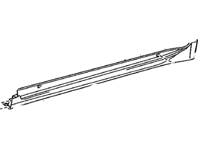 Lexus 75851-33912 MOULDING, Rocker Pan