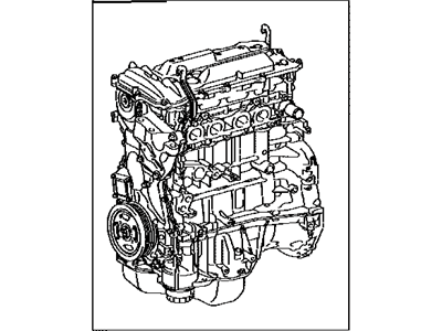 Lexus 19000-0P500 Engine Assy, Partial