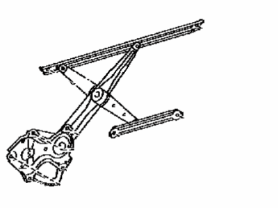 2015 Lexus ES350 Window Regulator - 69801-33110