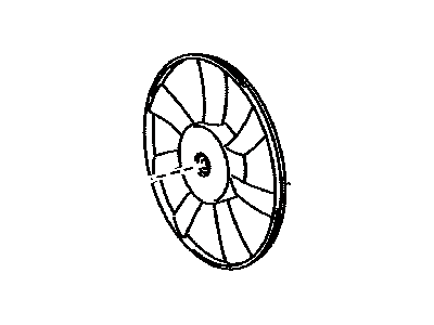 Lexus ES300h Fan Blade - 16361-36020