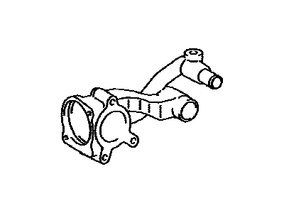 Lexus ES300h Thermostat Housing - 16032-36050