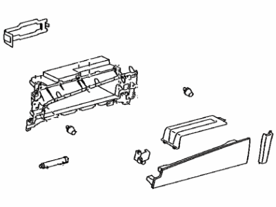 Lexus 55303-33240-A0 Panel Sub-Assy, Instrument