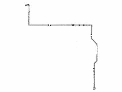 Lexus 47312-33250 Tube, Front Brake, NO.2