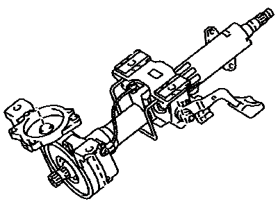 2014 Lexus ES350 Steering Column - 4520A-33100