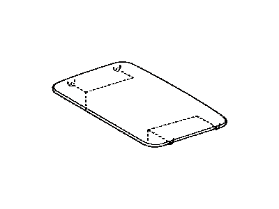 Lexus 63201-33190 Sliding Roof Glass Sub-Assembly