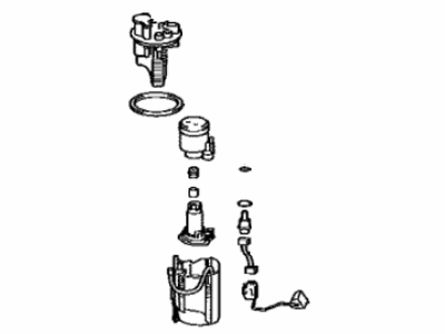 Lexus 77020-33360 Tube Assy, Fuel Suction W/Pump & Gage