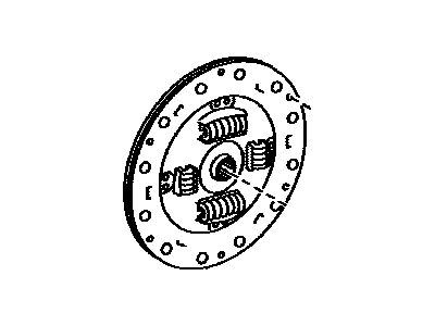 Lexus 31270-33020 DAMPER Assembly, Transmission