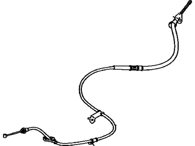 2015 Lexus ES300h Parking Brake Cable - 46420-33212