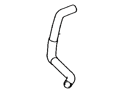 Lexus 16572-36120 Hose, Radiator, NO.2