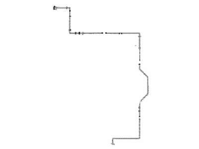 Lexus 47311-33330 Tube, Front Brake, NO.1