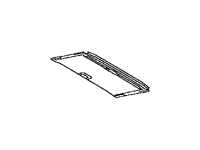 Lexus 63306-33270-A1 Trim Sub-Assy, Sunshade