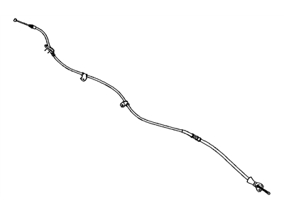 2018 Lexus ES300h Parking Brake Cable - 46430-33202