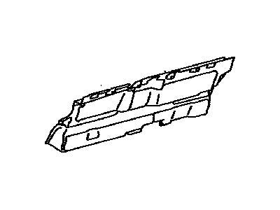 Lexus 64195-33070 INSULATOR, Room Part