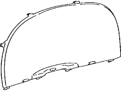 Lexus 83852-33N80 Glass, Combination Meter