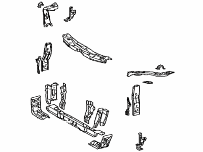 2014 Lexus ES350 Radiator Support - 53201-33190