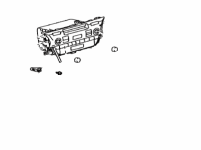 Lexus 86140-33071 Receiver Assembly, DISPL