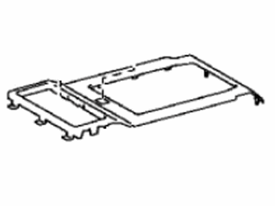 Lexus 72803-33070-F0 Panel Sub-Assy, Rear Seat Center Armrest