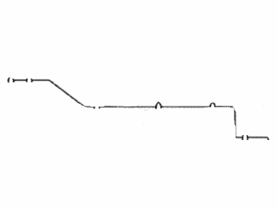 Lexus 47322-33161 Tube, Rear Brake, NO.2