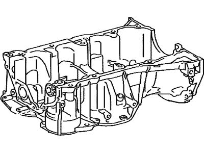 Lexus 11420-37010 Crankcase Assy, Stiffening