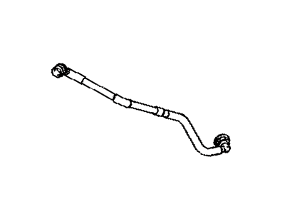 2014 Lexus ES350 Crankcase Breather Hose - 77404-33180