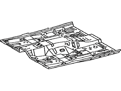 Lexus ES350 Floor Pan - 58111-33090