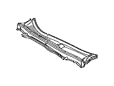 Lexus 55708-53130 LOUVER Sub-Assembly, COWL