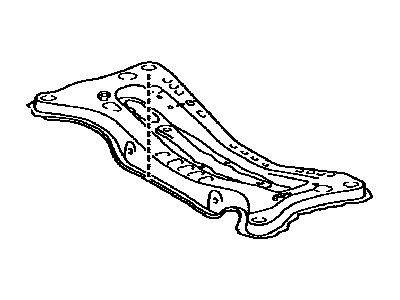 Lexus 51206-33110 Member Sub-Assembly, Rear