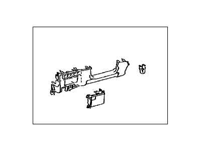 Lexus 55302-33230-C0 Panel Sub-Assy, Instrument