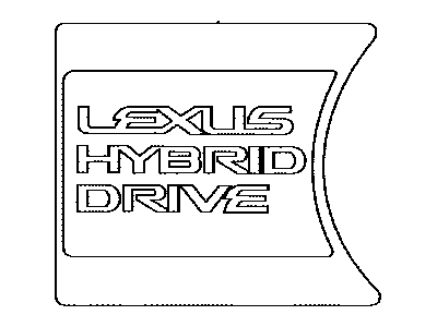 2016 Lexus NX300h Emblem - 11286-36010