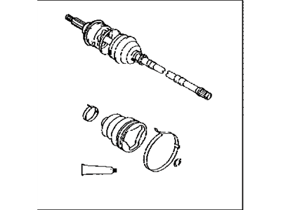 2015 Lexus LS460 Axle Shaft - 43460-59815