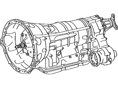 Lexus 35030-50010 Transmission Assy, Automatic W/Transfer