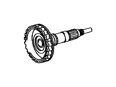 Lexus 35073-50010 Shaft Sub-Assy, Output