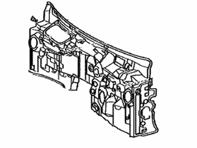 Lexus 55210-50140 INSULATOR Assembly, Dash