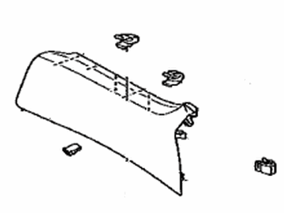 Lexus 55436-50091-F0 Panel, Instrument Panel